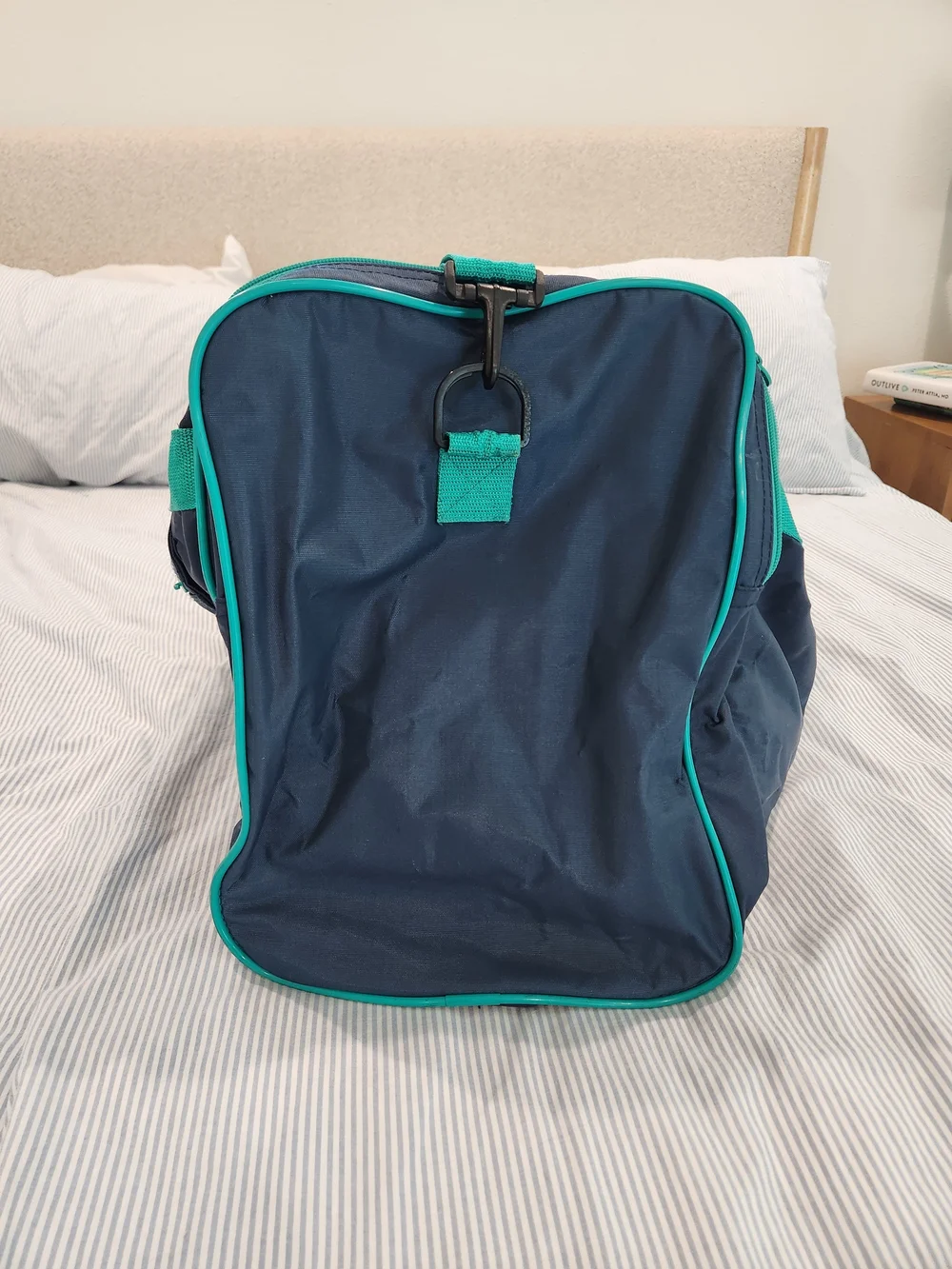 Vintage 80s Honda Motor Sports x Giorgio Beverly Hills Collab Duffle Gear Bag